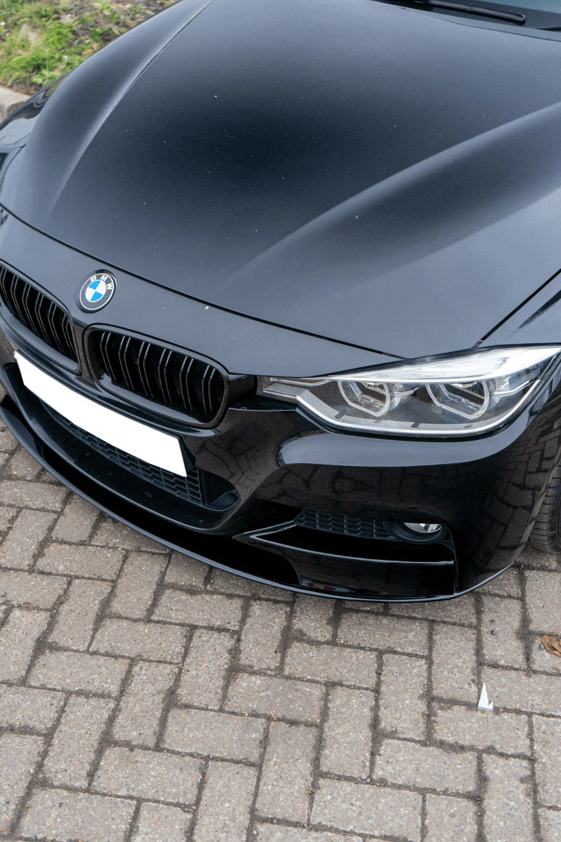 BMW 3 SERIES F30 GLOSS BLACK SPLITTER - MP STYLE - BLAK BY CT CARBON - Image 13