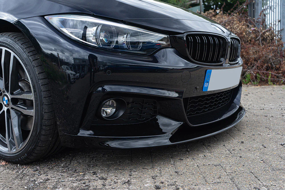 BMW 4 SERIES F32 GLOSS BLACK FULL KIT (TWIN EXHAUST) - MP STYLE - BLAK BY CT CARBON - Image 5