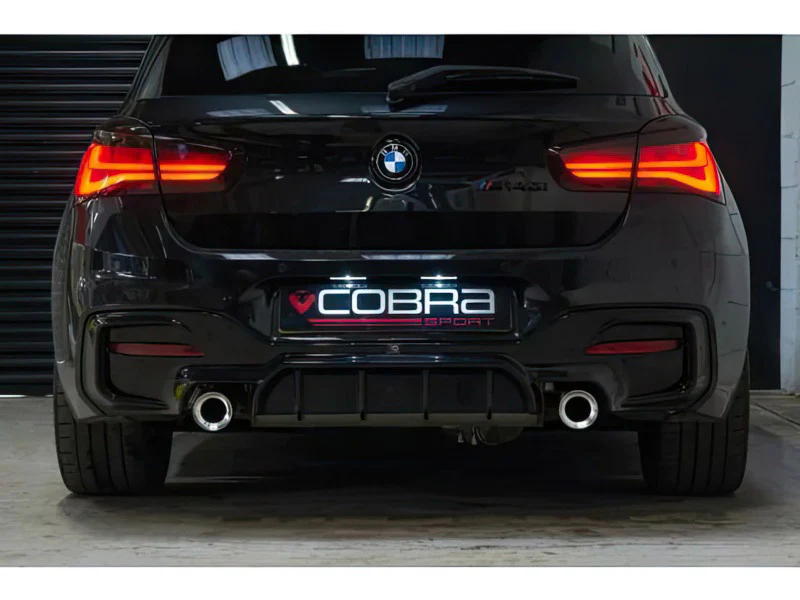 BMW F20 M140i EXHAUST TAILPIPES - LARGER 3.5" STAINLESS STEEL REPLACEMENT SLIP ON OE STYLE - Image 3